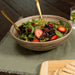 Lexa Bamboo Salad Bowl Black 12" - Bear Country Kitchen