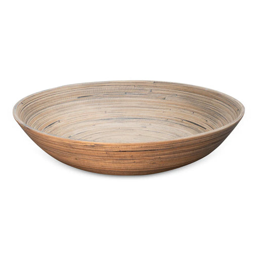 Lexa Bamboo Salad Bowl Black 14" - Bear Country Kitchen