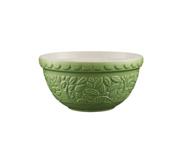 Mason Cash Mixing Bowl 21CM/ 1.1L Green Hedgehog - Bear Country Kitchen