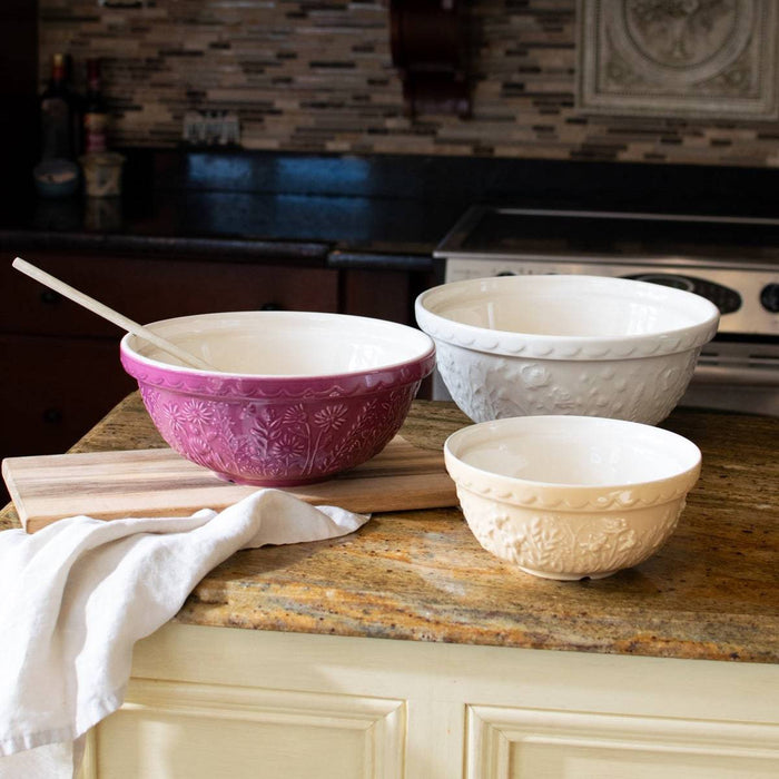 Mason Cash Mixing Bowl 26CM/ 2.7L Meadow - Bear Country Kitchen