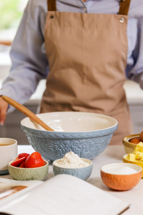 Mason Cash Mixing Bowl 26CM/ 2.7L Home To Roost (Baby Blue) - Bear Country Kitchen