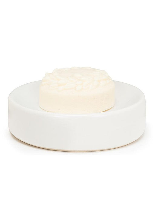 Abbott Round Soap Dish White - Bear Country Kitchen