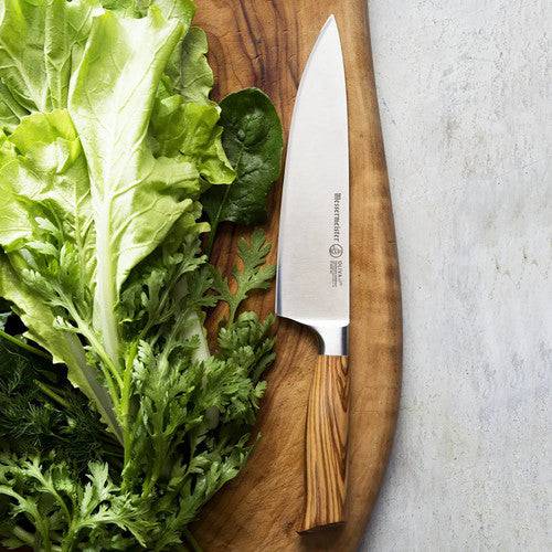 Messermeister Oliva Elite 8" Stealth Chef Knife - Bear Country Kitchen