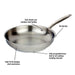 Meyer Accolade Stainless Steel  Fry Pan 24CM - Bear Country Kitchen