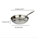 Meyer Accolade Stainless Steel  Fry Pan 24CM - Bear Country Kitchen
