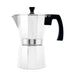 Grosche Stovetop Espresso Coffee Make Milano Silver, 9 Cup - Bear Country Kitchen