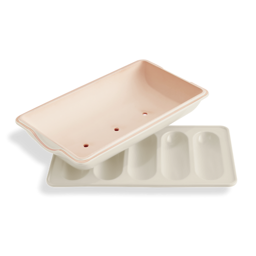 Emile Henry Mini Baguette Baker Linen - Bear Country Kitchen