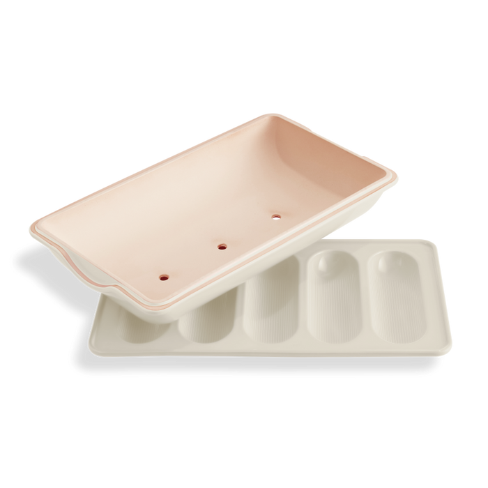 Emile Henry Mini Baguette Baker Linen - Bear Country Kitchen