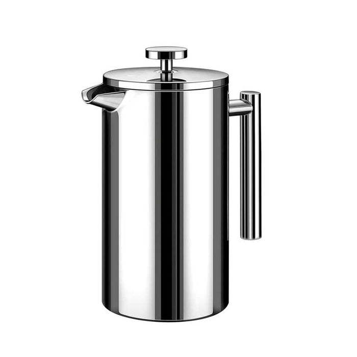 Minimal Stainless Steel Double Walled French Press 1.5L - Bear Country Kitchen