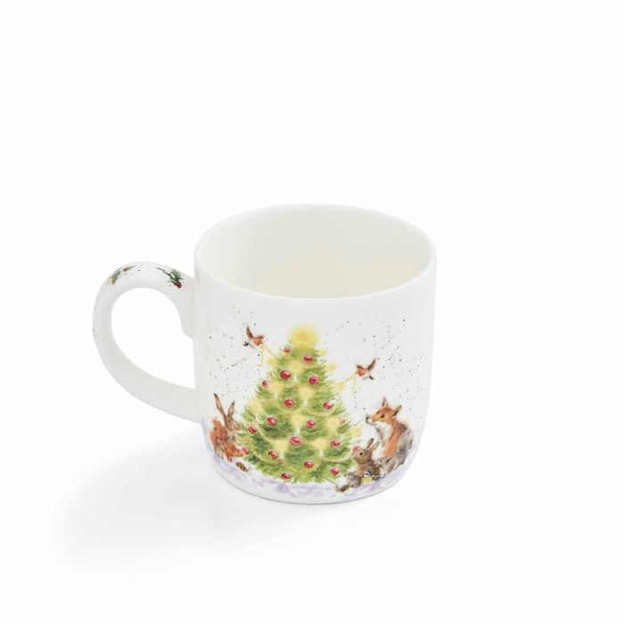 Wrendale Small Mug Oh XMAS Tree - Bear Country Kitchen