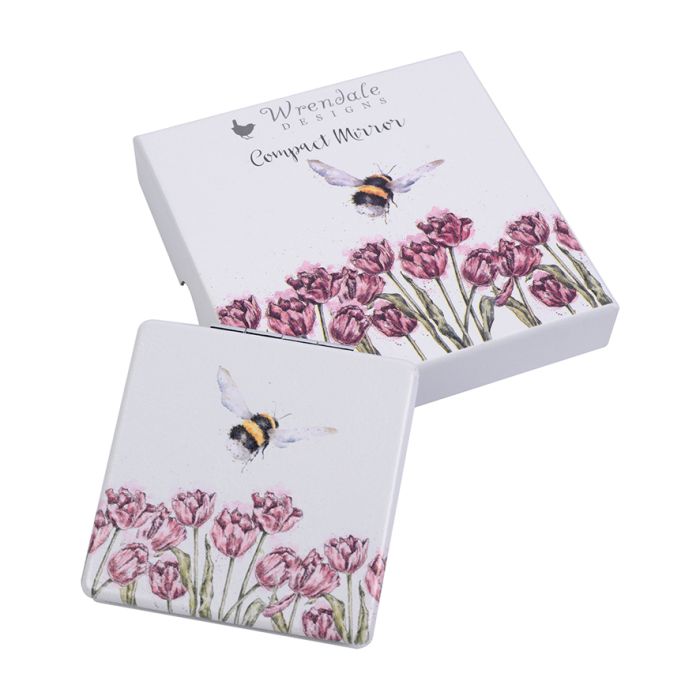 Wrendale Compact Mirror Flight Of The Bumblebee