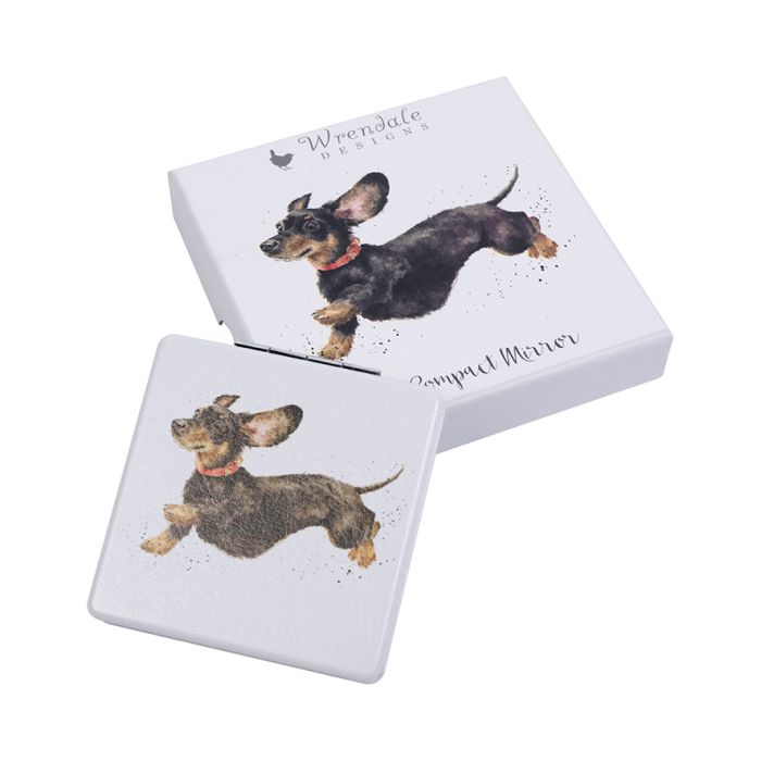 Wrendale Compact Mirror That Friday Feeling (Dog)