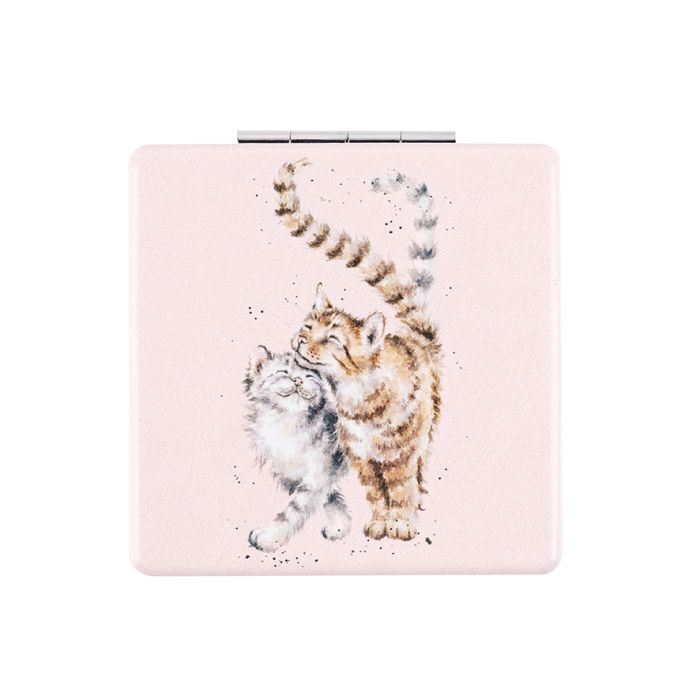 Wrendale Compact Mirror Feline Good - Bear Country Kitchen