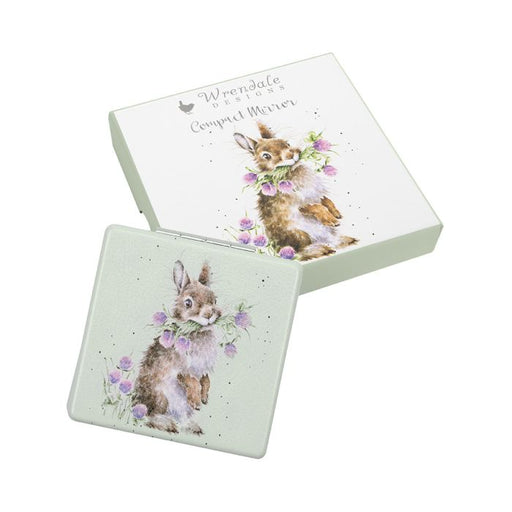 Wrendale Compact Mirror Clover Bunny - Bear Country Kitchen
