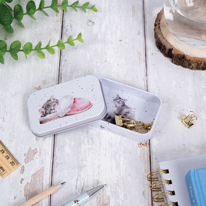 Wrendale Mini Tin The Snuggle Is Real (Cat) - Bear Country Kitchen