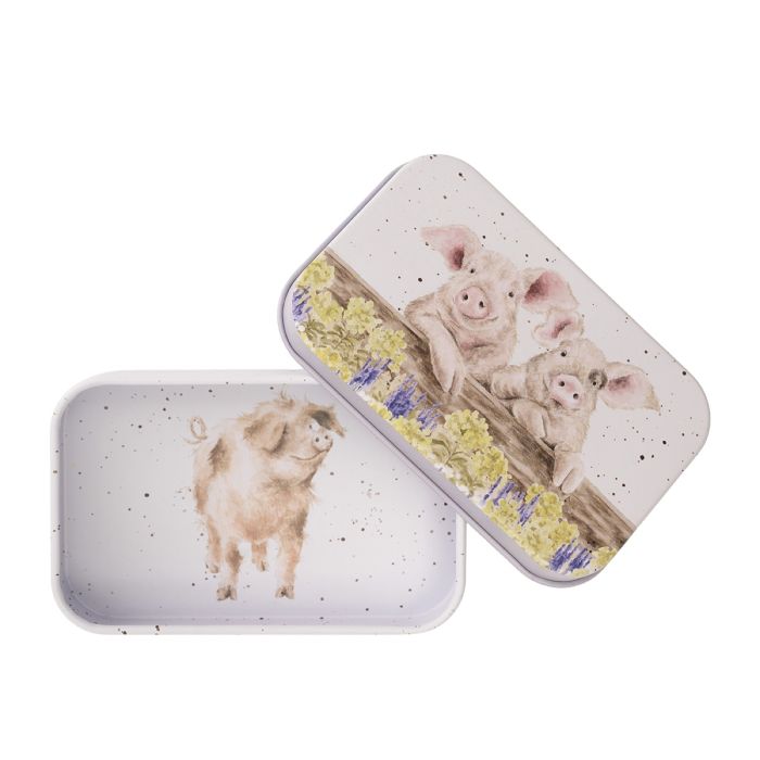 Wrendale Mini Tin Nosy Neigh-boars (Pigs) - Bear Country Kitchen