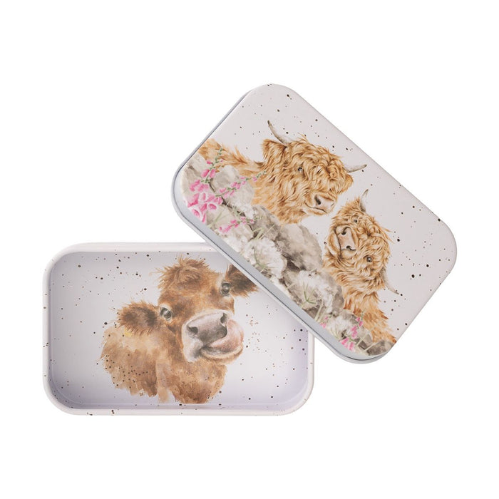 Wrendale Mini Tin Just For Moo (Cow) - Bear Country Kitchen