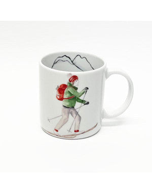 Formenton Mug Skier - Bear Country Kitchen