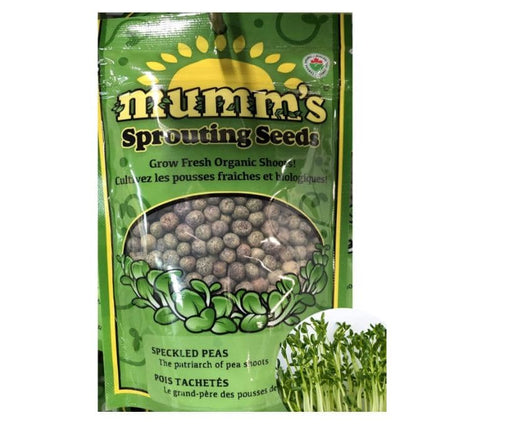 Mumm's Sprouting Seeds Speckled Peas - Bear Country Kitchen