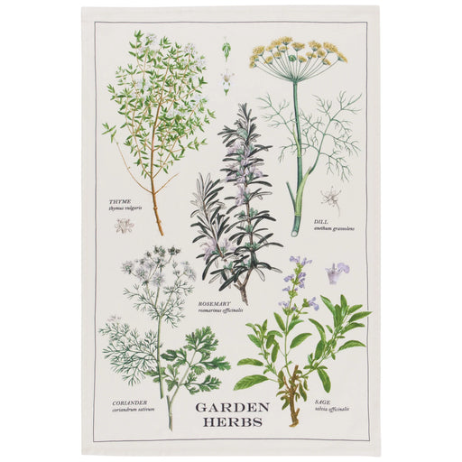Danica Now Design Dishtowel Garden Herbs - Bear Country Kitchen