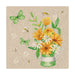 Paper Design Naturals Luncheon Napkin - Bees & Blossoms - Bear Country Kitchen