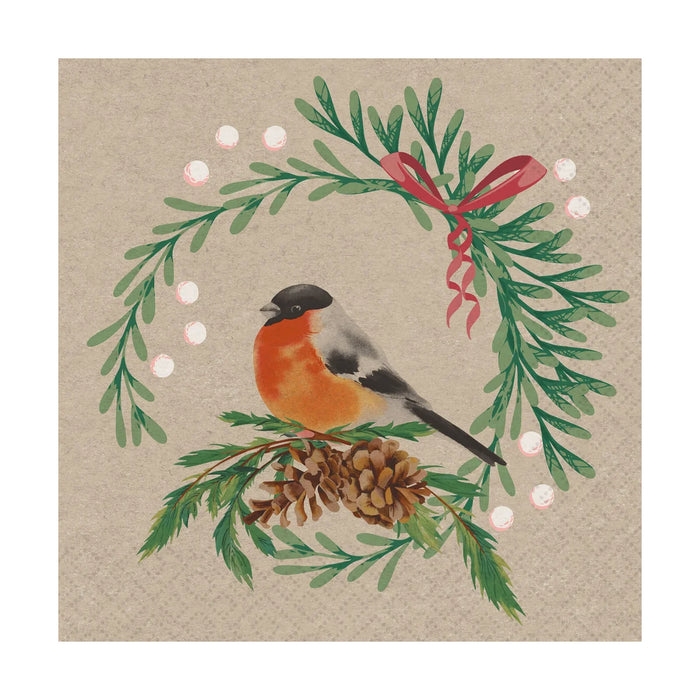 Paper Design Naturals Luncheon Napkin Joyful Bird - Bear Country Kitchen