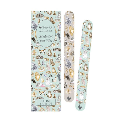 Wrendale Nail File Set Feline Friends - Bear Country Kitchen