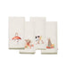 Wrendale Set Of 4 Napkins Garden Friends - Bear Country Kitchen