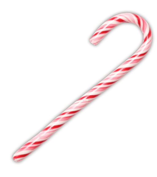 Natural Candy Co. Peppermint Candy Cane - Bear Country Kitchen