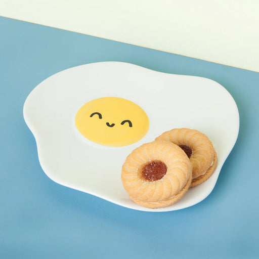 Danica Heirloom Shaped Plate Funny Food Eggs - Bear Country Kitchen