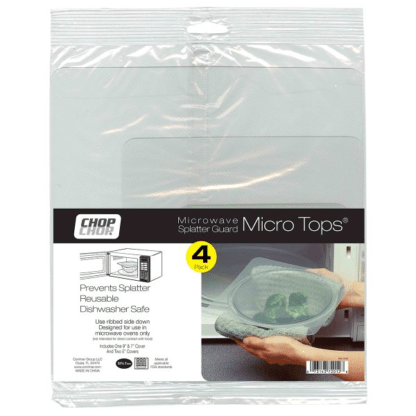 ChopChop Microwave Splatter Guard Tops Set Of 4 - Bear Country Kitchen