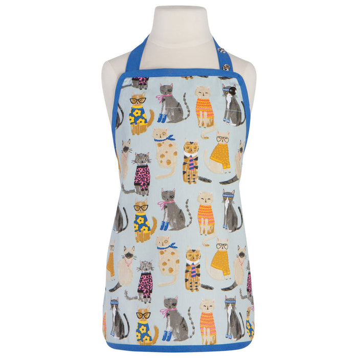 Danica Jubilee Kids Apron Feline Fine - Bear Country Kitchen