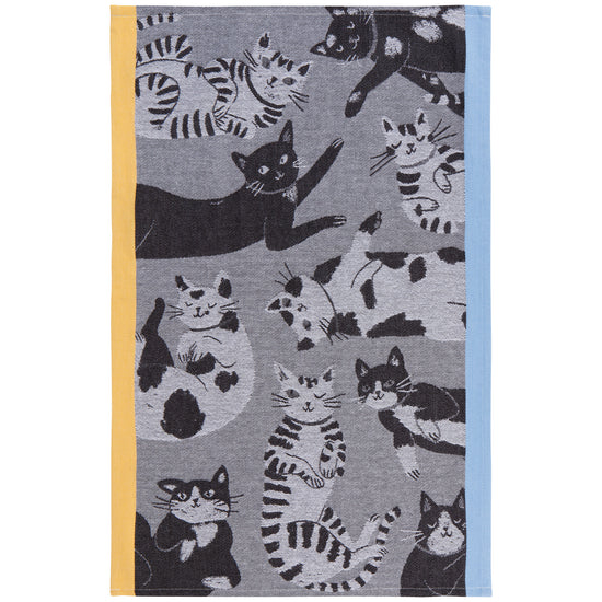 Danica Jubilee Jacquard Dishtowel Meow & Furever - Bear Country Kitchen