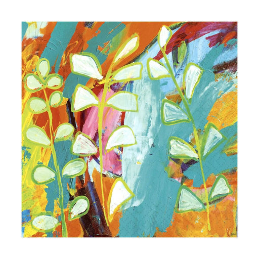 Paper Design  Luncheon Napkin Vibrant Abstract - Bear Country Kitchen