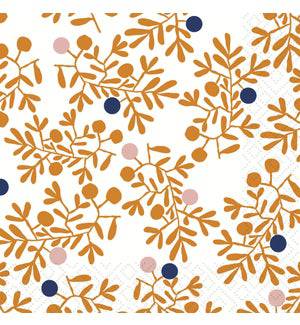 Paper Design Cocktail Napkin Fall Berries - Bear Country Kitchen