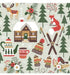 Paper Design Cocktail Napkin Winter Cabin - Bear Country Kitchen