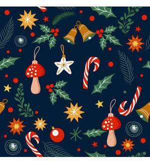 Twilight Luncheon Napkin Tree Decoration - Bear Country Kitchen