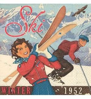 Twilight Luncheon Napkin Winter 1952 - Bear Country Kitchen