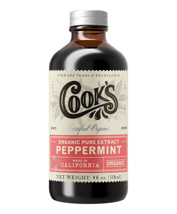 Cook's Pure Extract Peppermint 4 oz - Bear Country Kitchen