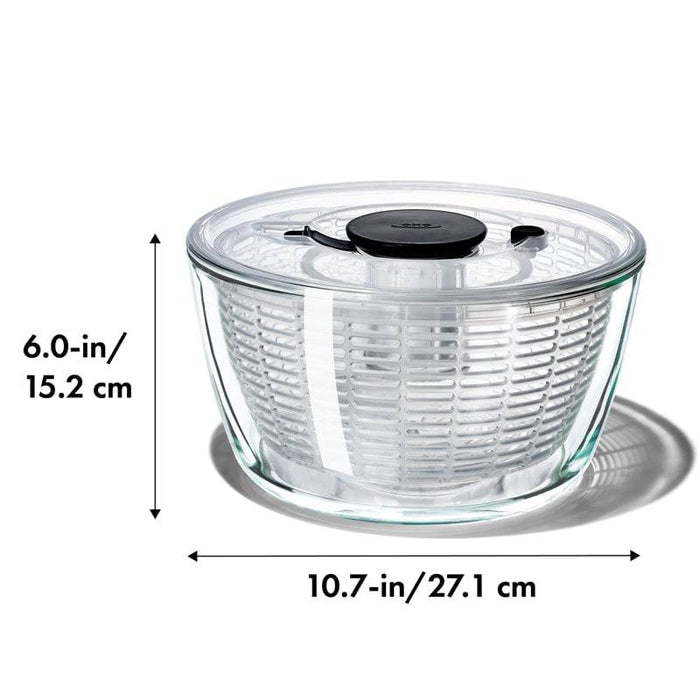 OXO Good Grips Glass Salad Spinner - Bear Country Kitchen