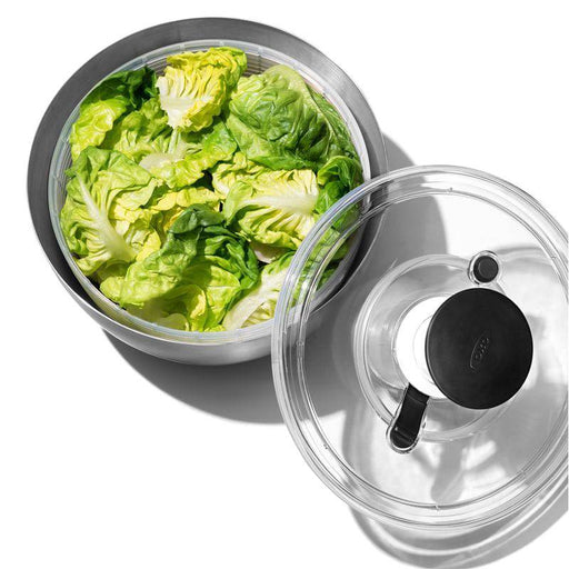 OXO Steel Salad Spinner - Bear Country Kitchen