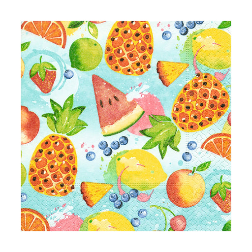 Twilight Cocktail Napkin Tropical Fruit - Bear Country Kitchen
