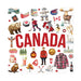 Twilight Luncheon Napkin Canadian Icons - Bear Country Kitchen