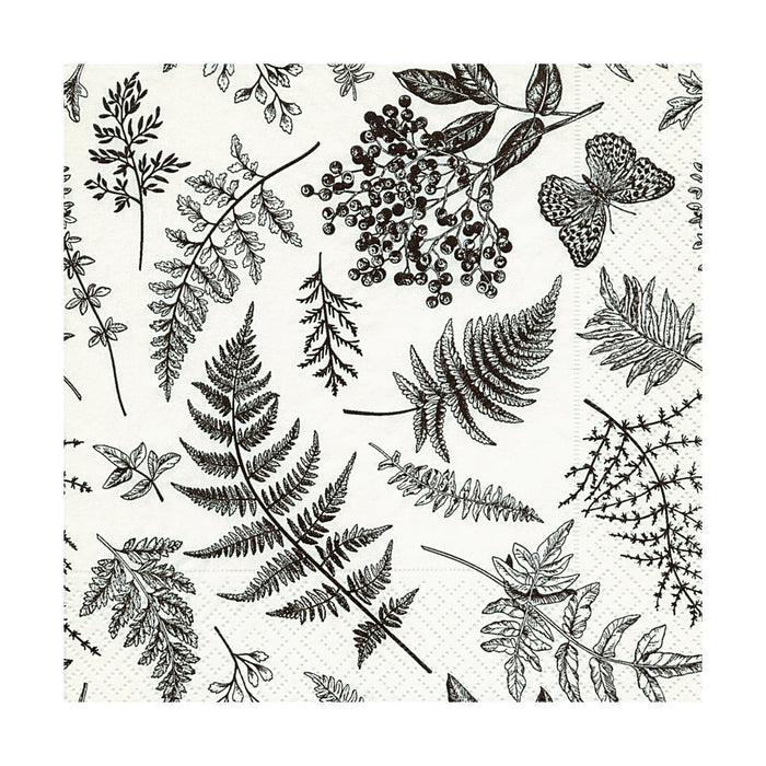 Twilight Luncheon Napkin Fern Dance - Bear Country Kitchen