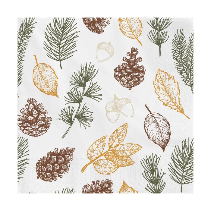 Twilight Luncheon Napkin Woodland Harmony - Bear Country Kitchen