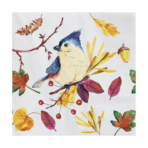 Twilight Luncheon Napkin Funny Bird - Bear Country Kitchen