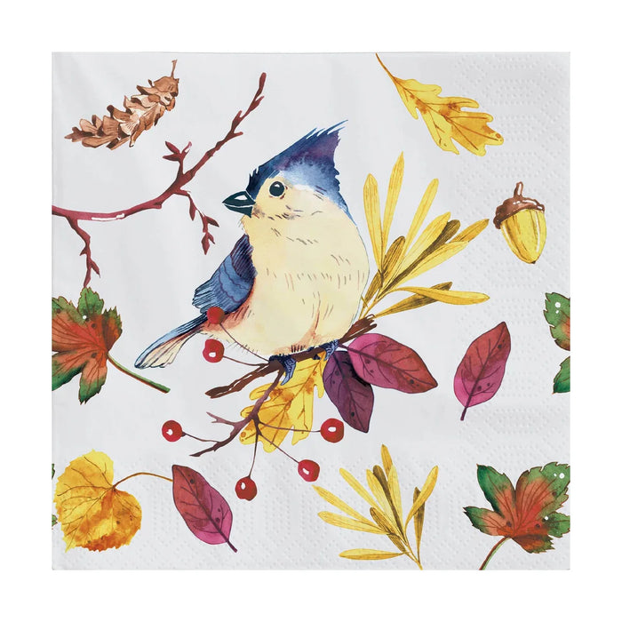 Twilight Luncheon Napkin Funny Bird - Bear Country Kitchen