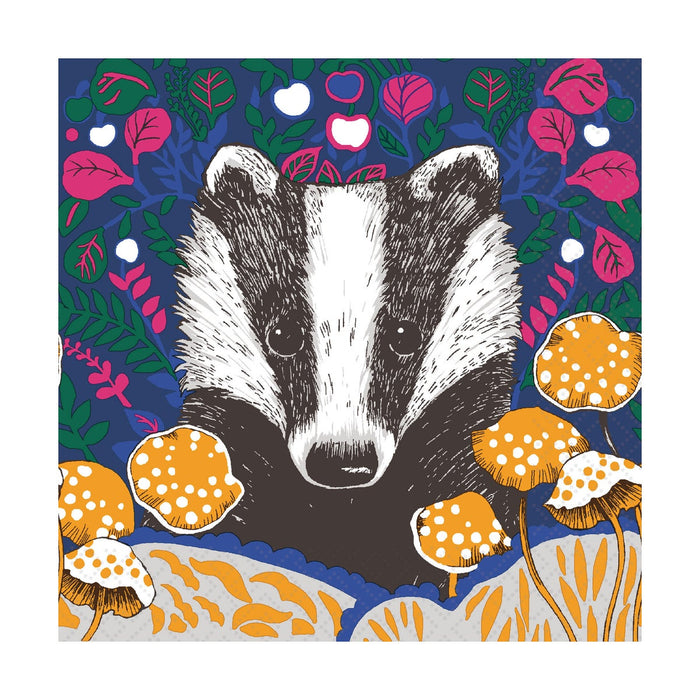 Vallila Luncheon Napkin - Yövuoro Multi - Bear Country Kitchen