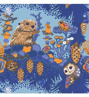 Vallila Luncheon Napkin - Alvar Multi - Bear Country Kitchen