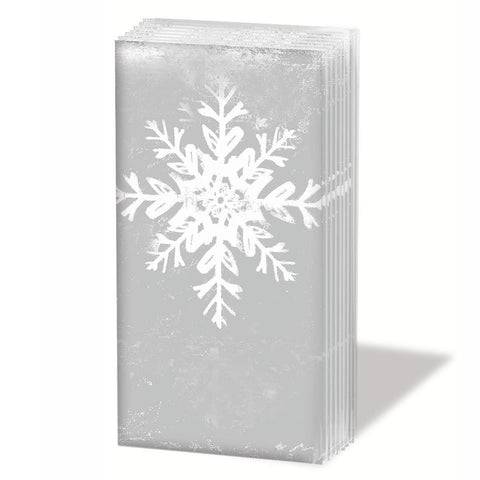 PPD Sniff Paper Tissue Silver Snowflake - Bear Country Kitchen
